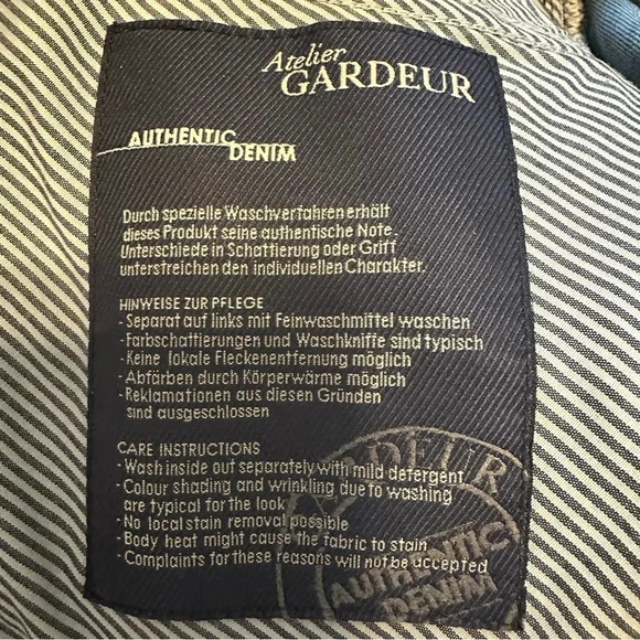 Atelier Gardeur Batu Modern Fit Straight Leg Mens Jeans - Picture 8 of 8